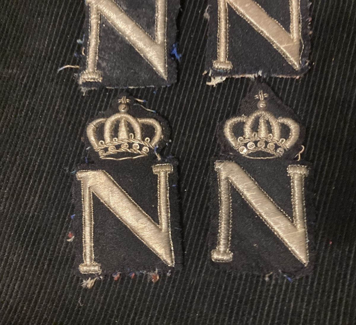 Ornaments Of 4 Surroussis Of Officer Of Chasseurs Of Light Infantry; Type 1812.-photo-5