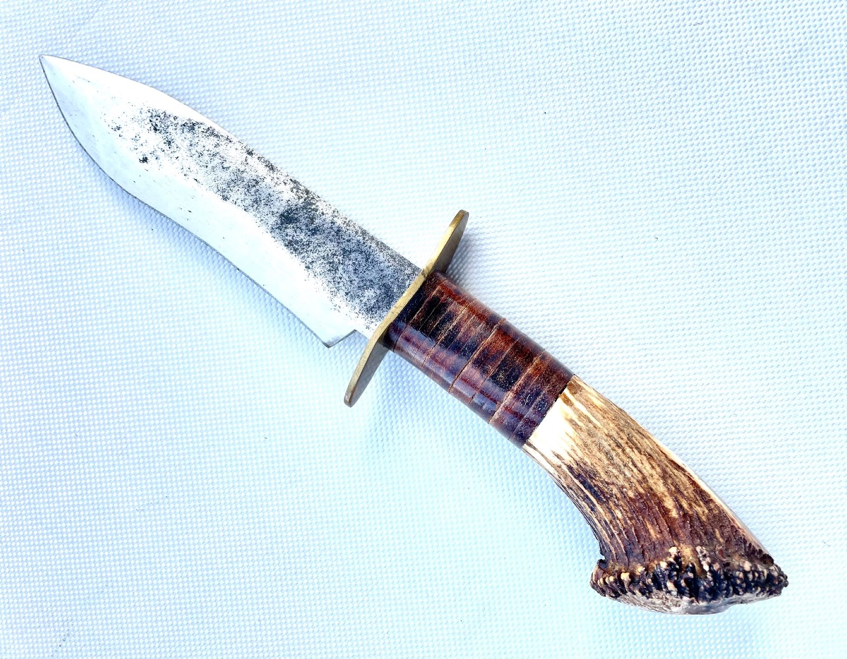 Très Beau COUTEAU DE CHASSE. 2éme Guerre Mondiale . -photo-1