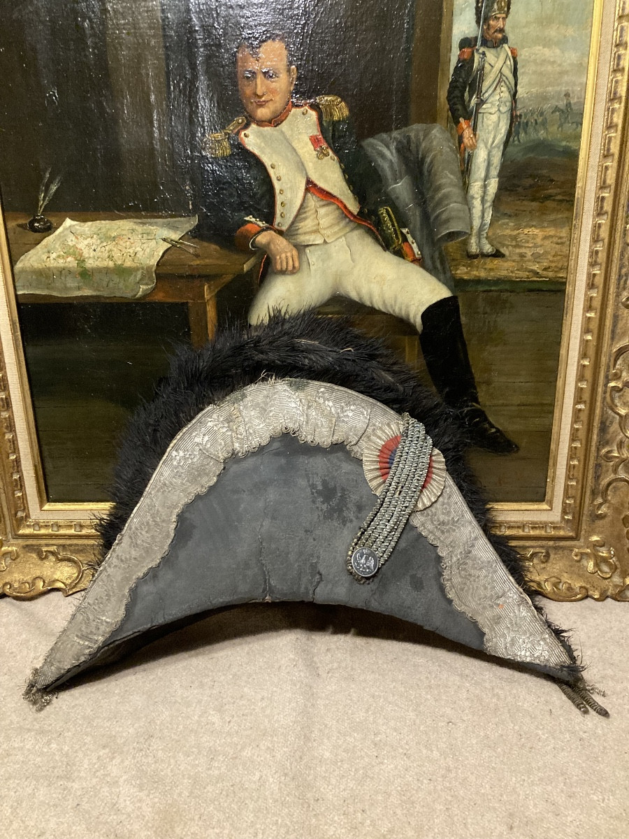 Chapeau bicorne d’Officier d’Ordonnance de l’Empereur, Henri Amédée Mercure de Turenne marquis 