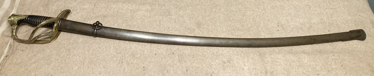 Sabre d’Officier de Cavalerie Légére, modèle 1822 modifié Troisième République .