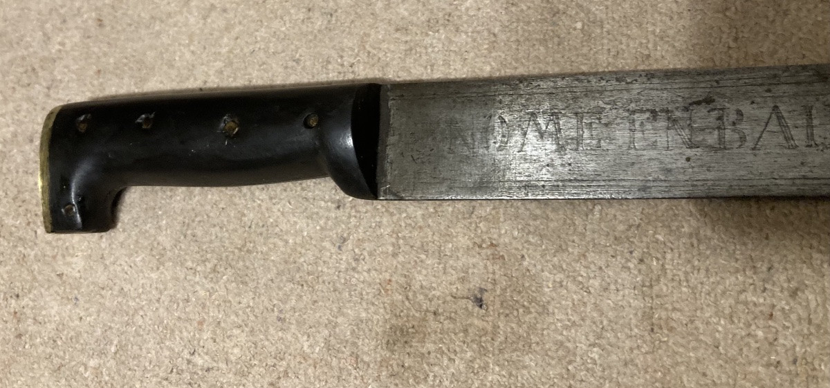 Sabre de Cavalerie Espagnole «  Guerre Espagne  contre la France «  1812 à 1814. 1er Empire.-photo-2