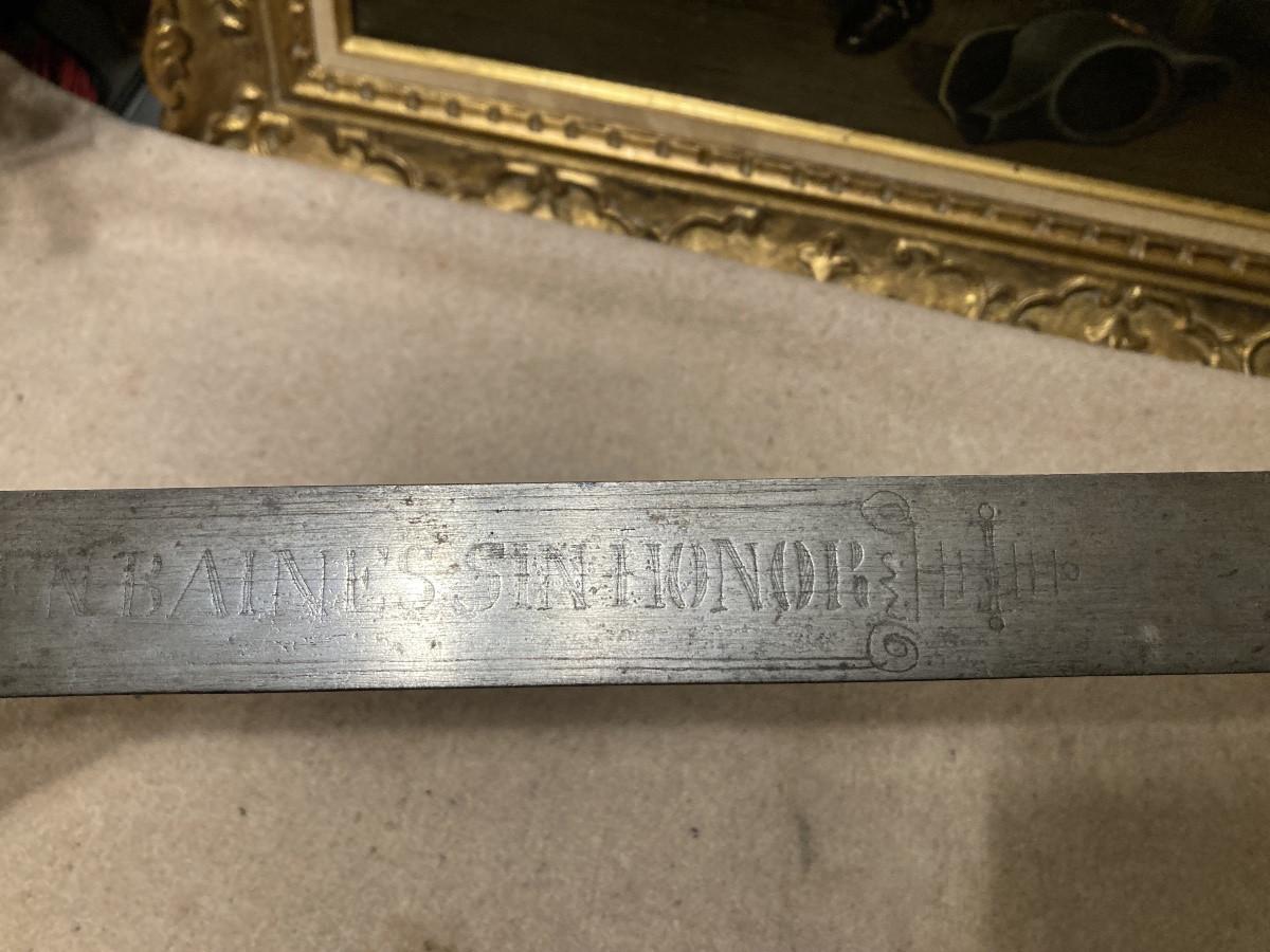 Sabre de Cavalerie Espagnole «  Guerre Espagne  contre la France «  1812 à 1814. 1er Empire.-photo-4