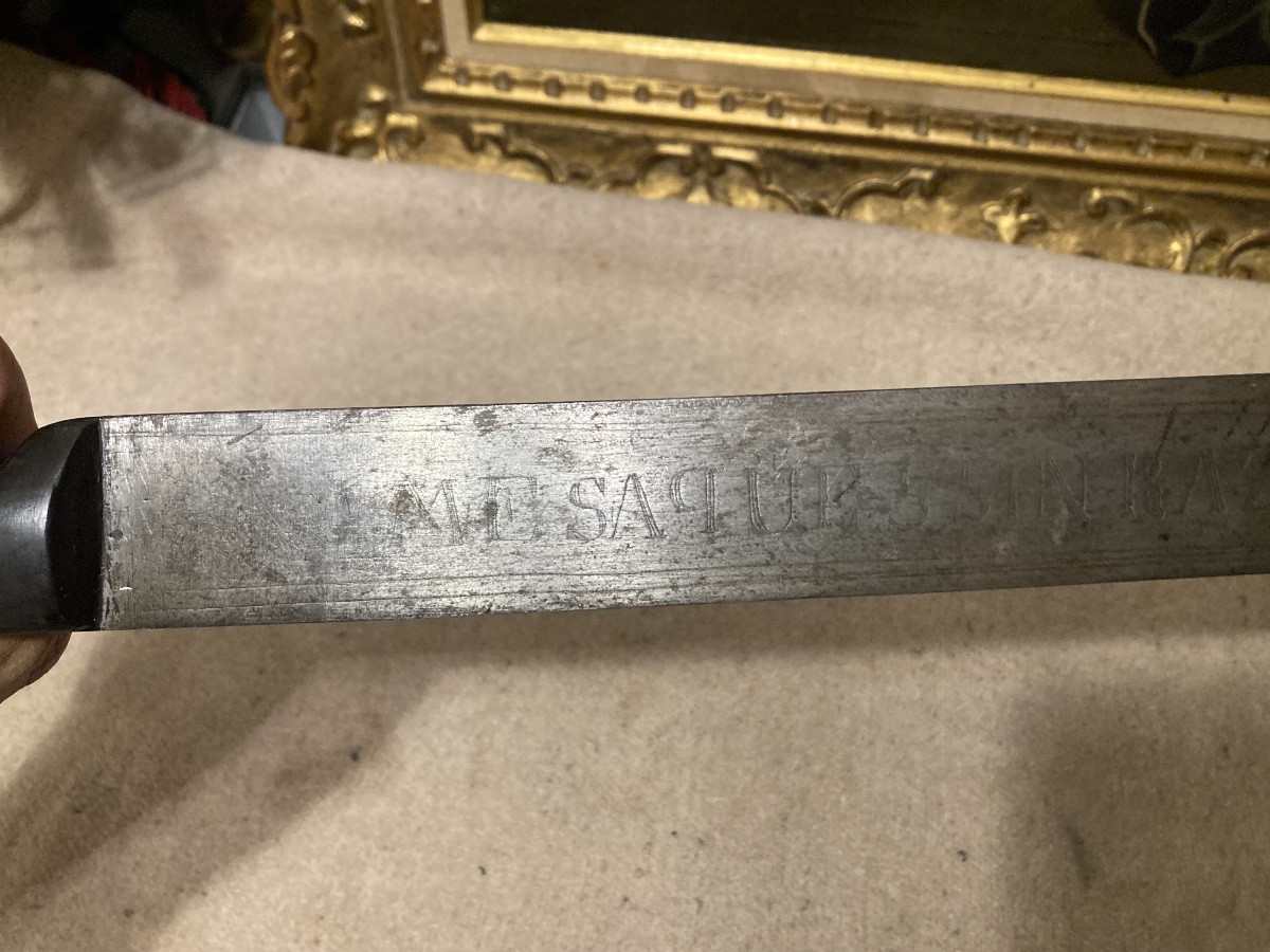 Sabre de Cavalerie Espagnole «  Guerre Espagne  contre la France «  1812 à 1814. 1er Empire.-photo-2