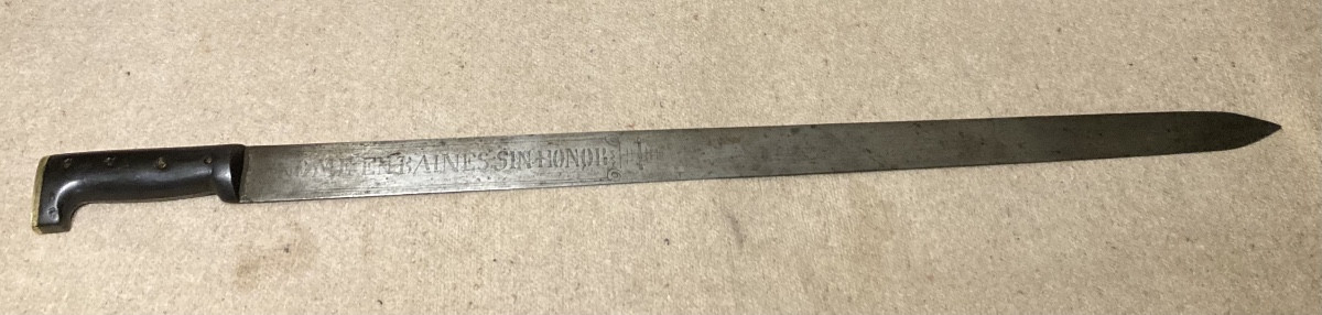 Sabre de Cavalerie Espagnole «  Guerre Espagne  contre la France «  1812 à 1814. 1er Empire.