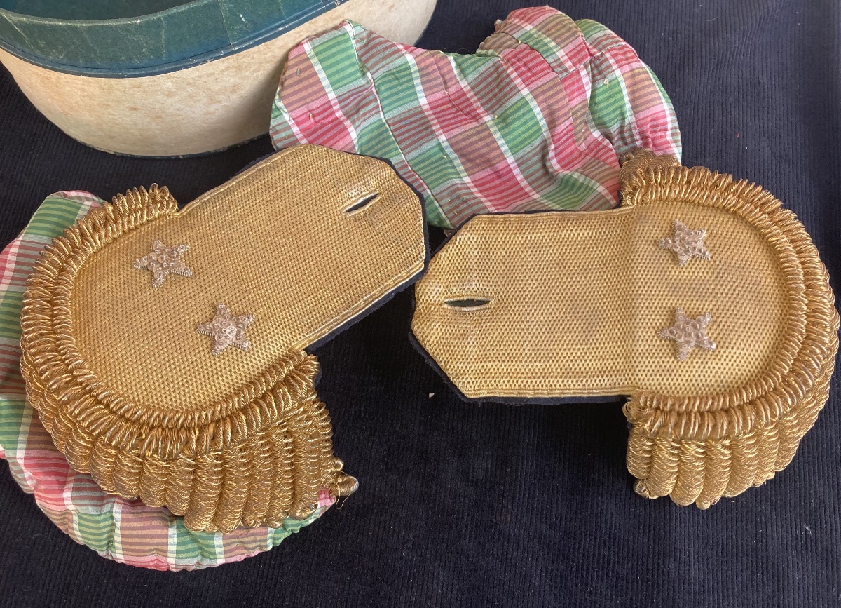 Paire d’Epaulettes de Général de Brigade . Premier Empire.-photo-3
