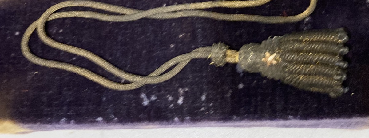 First Empire General Officer's Lanyard. Round In Gold Trimmings.