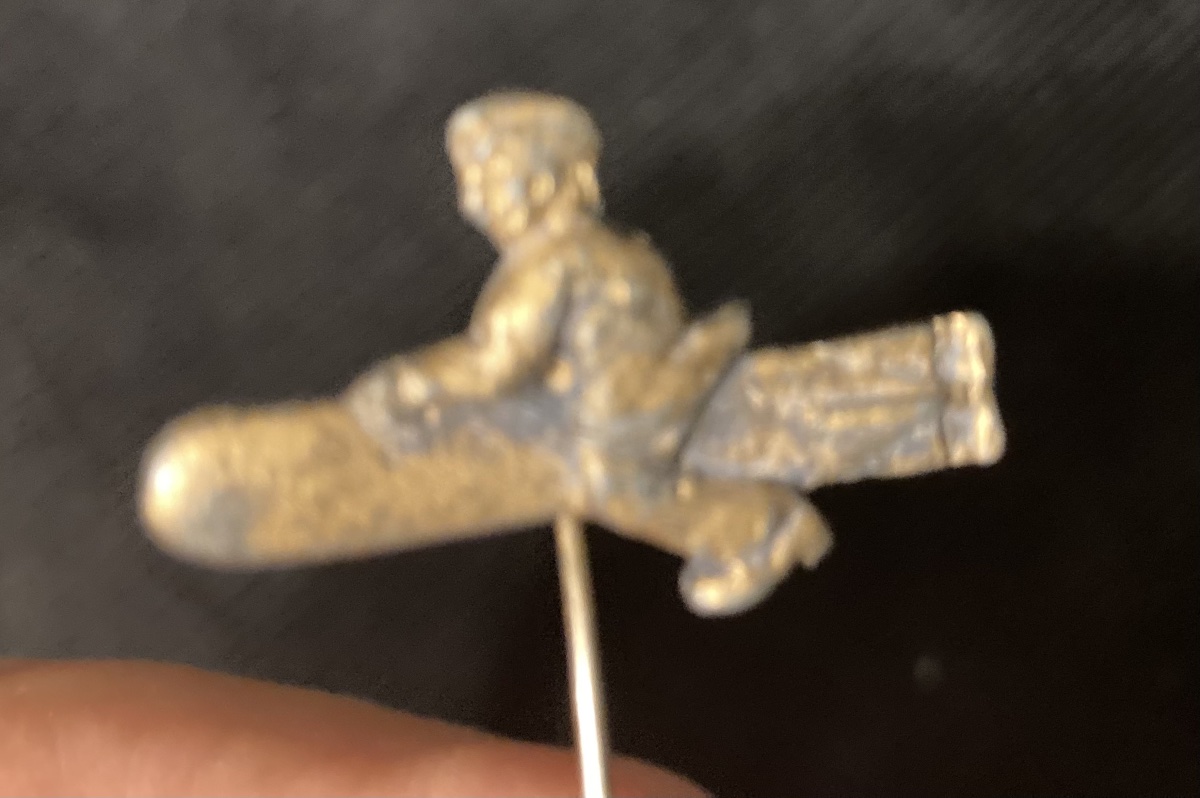 Insigne de Tradition de Sous-Marin Allemand. « Marin à califourchon sur une torpille en marche -photo-3