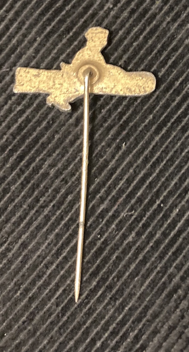 Insigne de Tradition de Sous-Marin Allemand. « Marin à califourchon sur une torpille en marche -photo-1