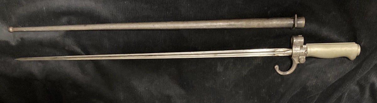 Model 1886 Bayonet With A Crossguard. France-photo-2