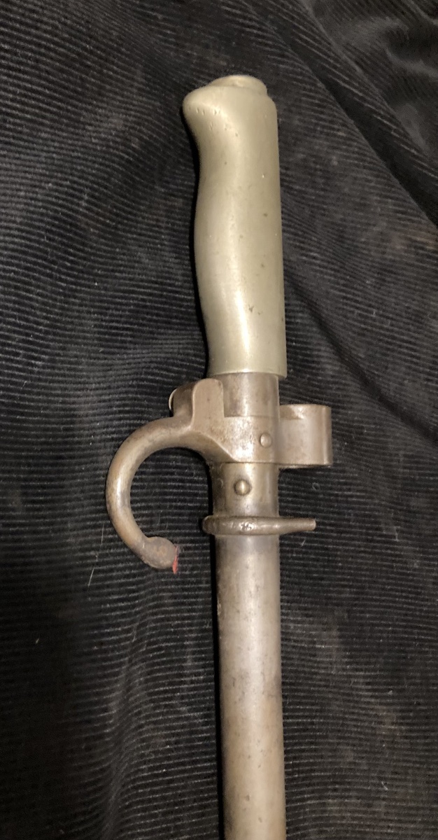 Model 1886 Bayonet With A Crossguard. France-photo-3