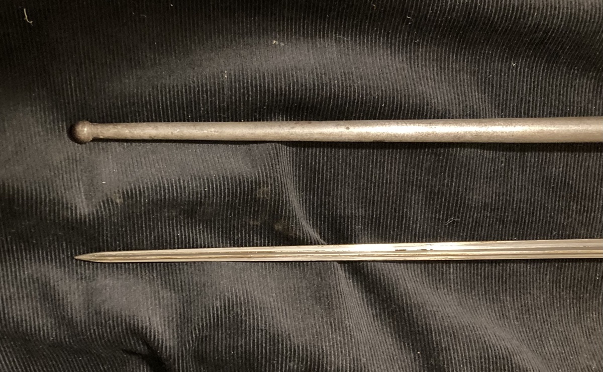 Model 1886 Bayonet With A Crossguard. France-photo-1