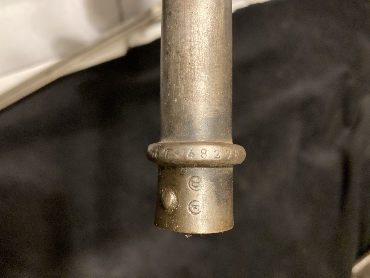 Model 1886 Bayonet With A Crossguard. France-photo-5