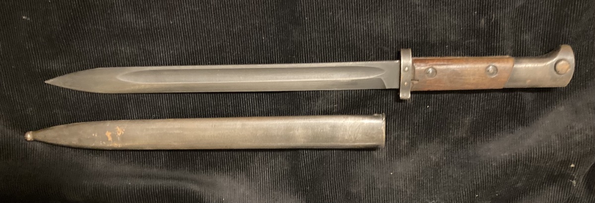 Baïonnette Allemande pour Mauser 98K.