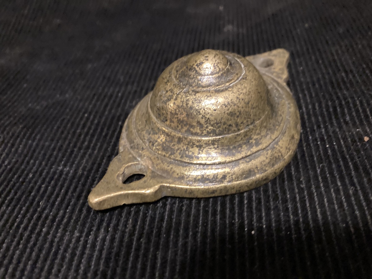 Ensemble de 2 bossettes de mors de cavalerie XVIIIéme . Louis XV. France. -photo-1