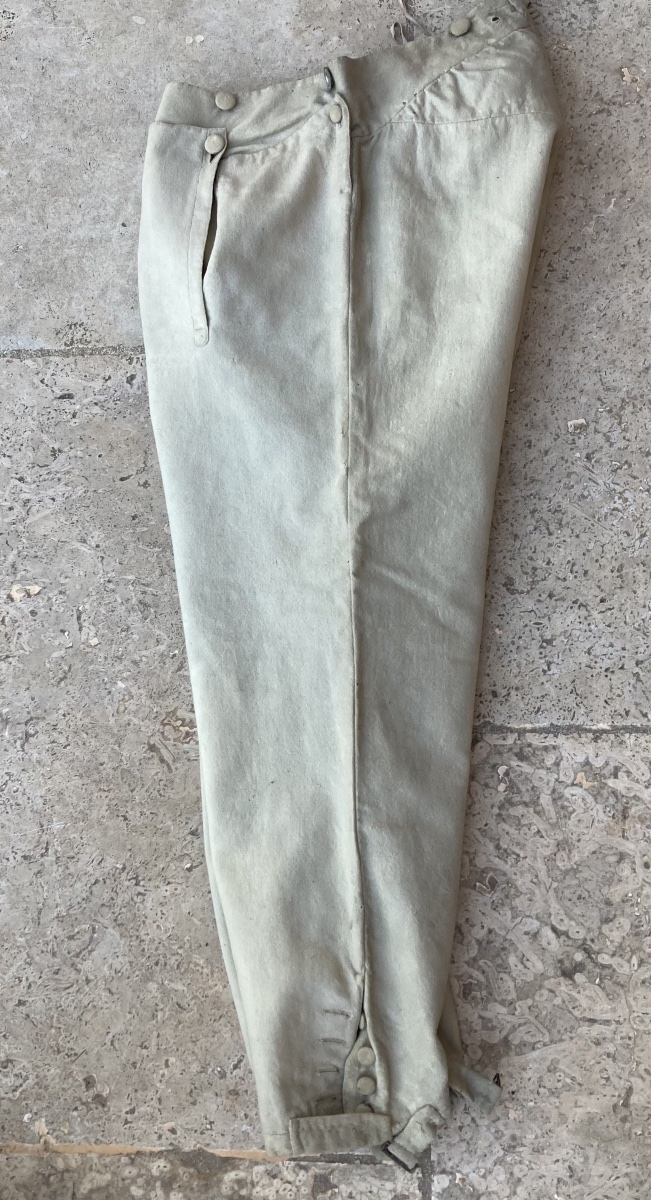 Culotte d’Officier d’ infanterie . Premier Empire.-photo-2