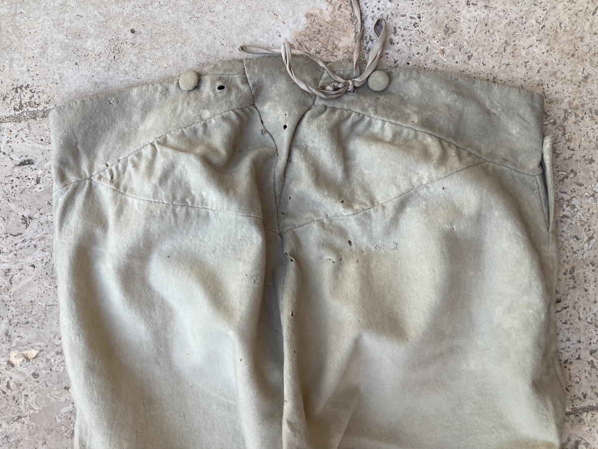 Culotte d’Officier d’ infanterie . Premier Empire.-photo-3