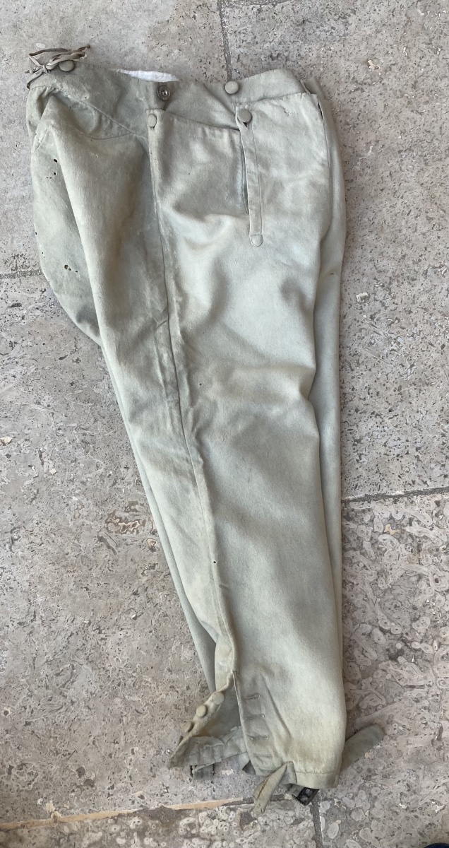 Culotte d’Officier d’ infanterie . Premier Empire.-photo-7