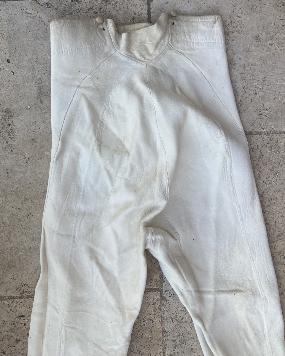 Culotte de Peau à Pont de Cavalerie . Premier Empire.-photo-1