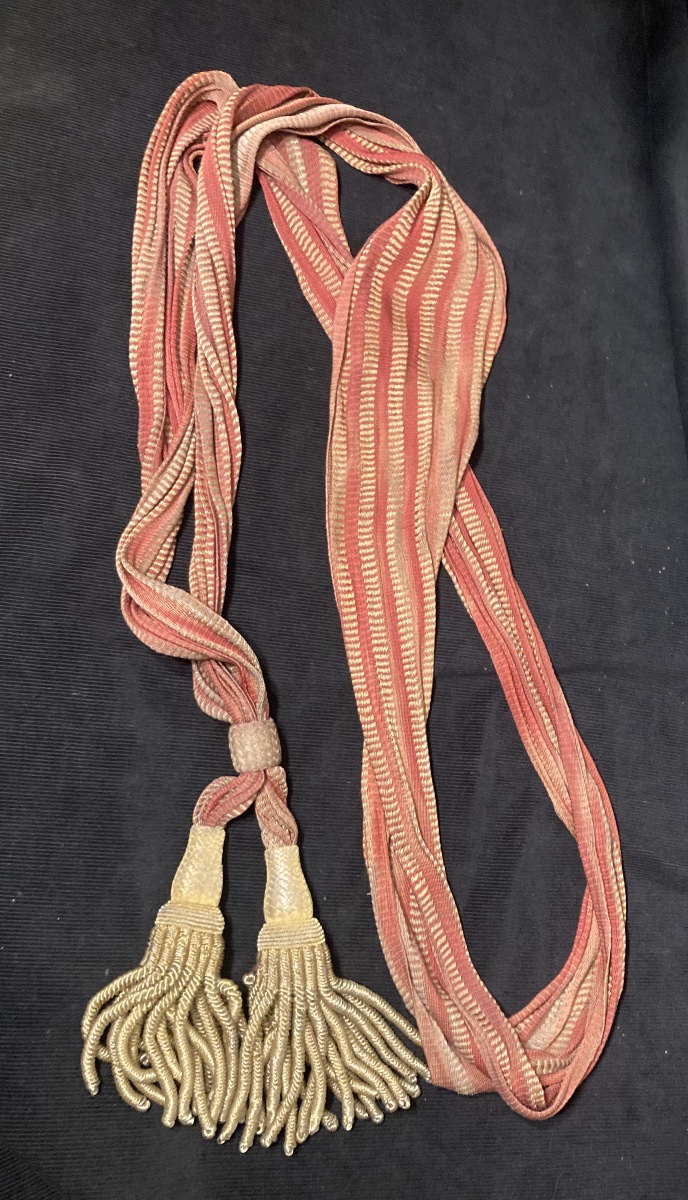 Ceinture écharpe d’officier d’Etat Major de Génenral de Division . FamillebPierrebCassaigne 