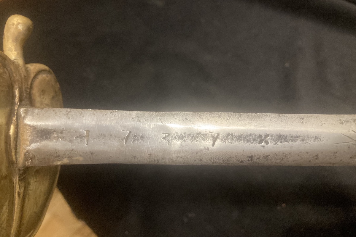 Grenadier (modèle 1734) Or Infantry Fusilier Saber Signed With The Passau Wolf Mark And 1734-photo-4