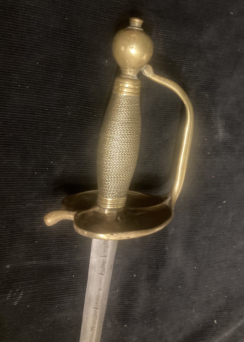Grenadier (modèle 1734) Or Infantry Fusilier Saber Signed With The Passau Wolf Mark And 1734-photo-5