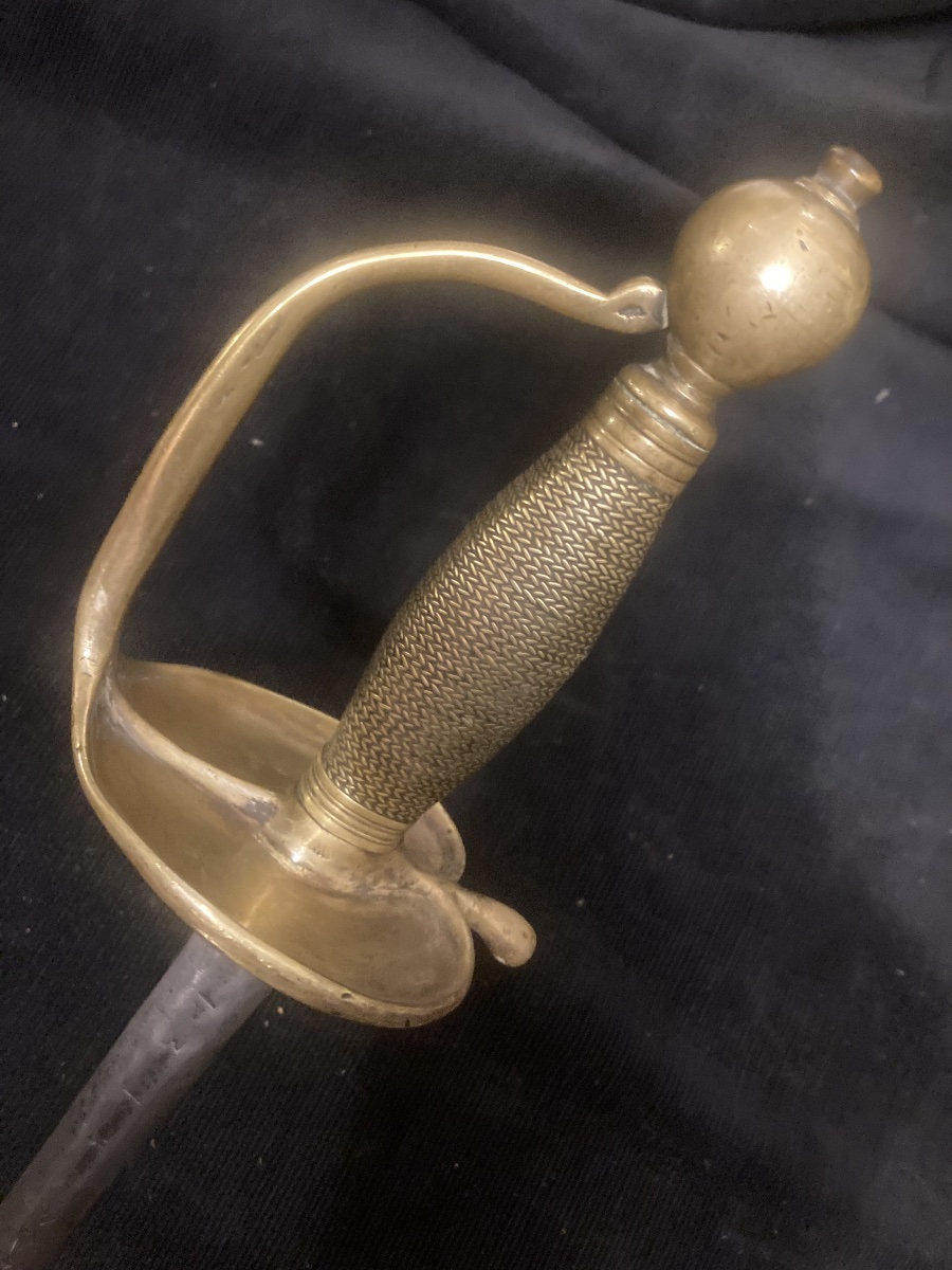 Grenadier (modèle 1734) Or Infantry Fusilier Saber Signed With The Passau Wolf Mark And 1734