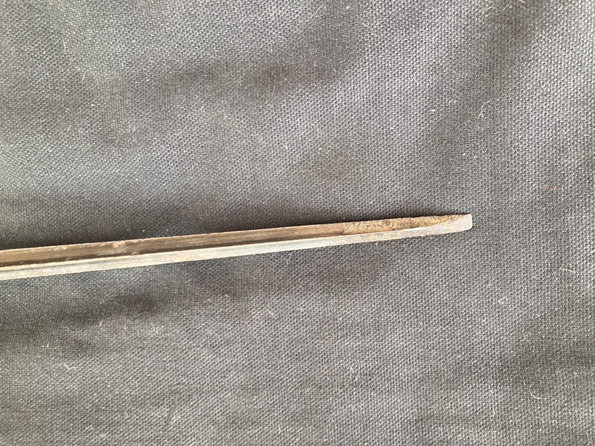 Set Of 2 Scabbard Bayonets For 19th-century Infantry Rifles. France.-photo-3