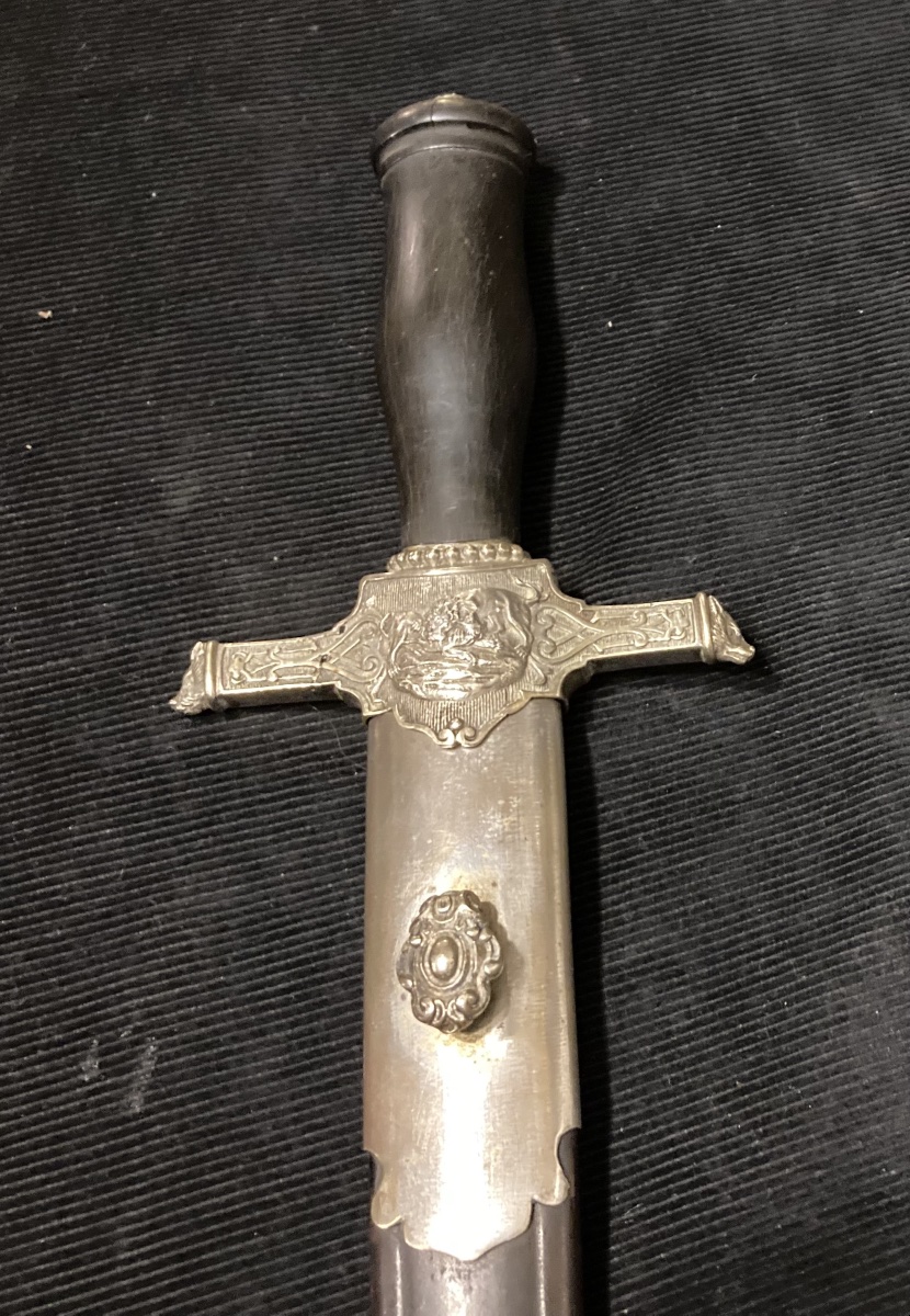 Hunting Dagger, Second Empire. 19th Century. Very Good Condition.-photo-2