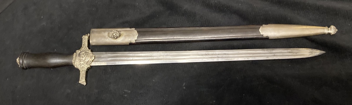 Hunting Dagger, Second Empire. 19th Century. Very Good Condition.-photo-4