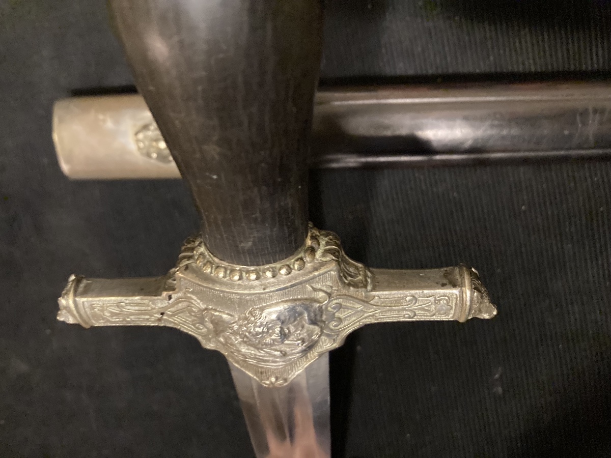 Hunting Dagger, Second Empire. 19th Century. Very Good Condition.-photo-2