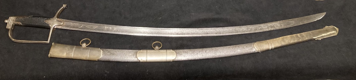 Staff Officer's Sword; Light Cavalry Aide-de-camp. First Empire.-photo-3