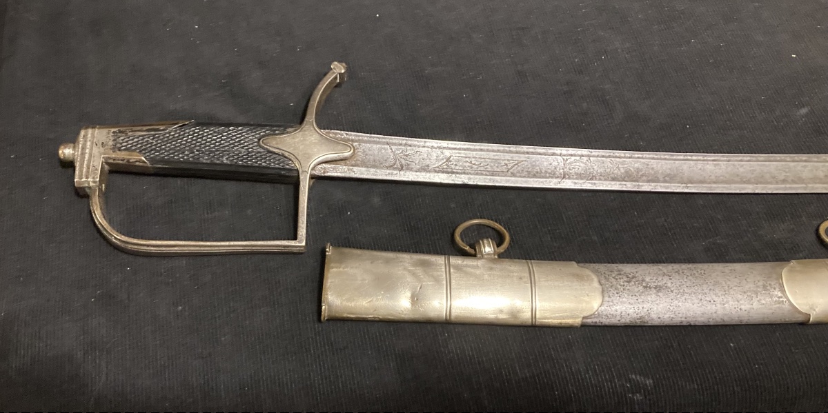 Staff Officer's Sword; Light Cavalry Aide-de-camp. First Empire.-photo-4