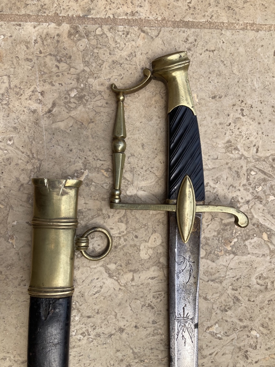Cavalry Officer's Sword. First Empire.-photo-1