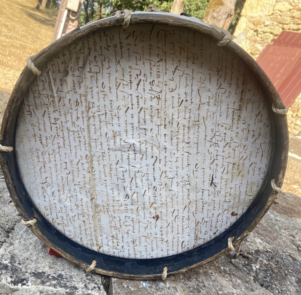 Caisse de Tambour du 2éme ZOUAVE ; daté 1855. France XIXéme -photo-2