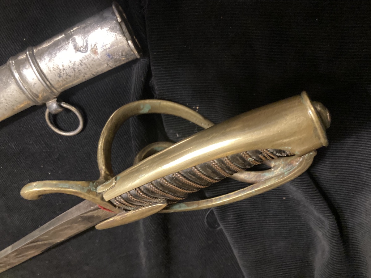 Sabre de « HUSSARD » officier. Premier Empire.-photo-2