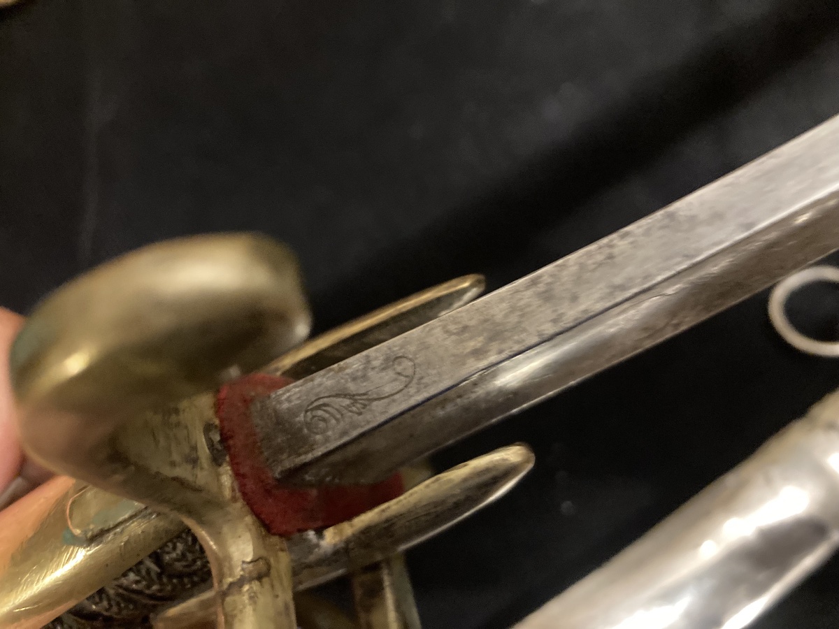 Sabre de « HUSSARD » officier. Premier Empire.-photo-3
