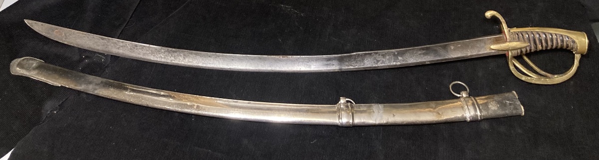 Sabre de « HUSSARD » officier. Premier Empire.-photo-4