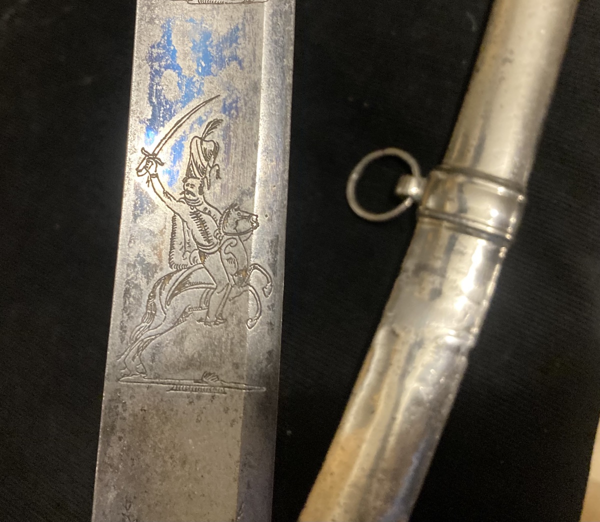 Sabre de « HUSSARD » officier. Premier Empire.