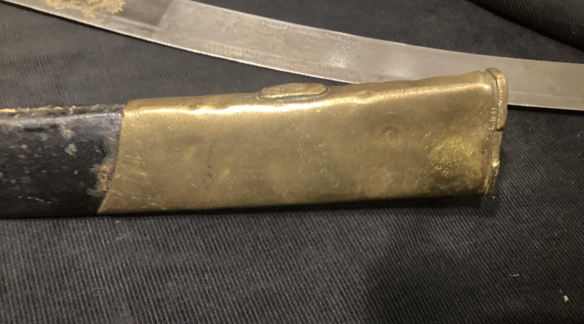 An An Iv-type Hussar Saber, Fitted With A Curved Officer's Blade. Directory/consulate.-photo-5