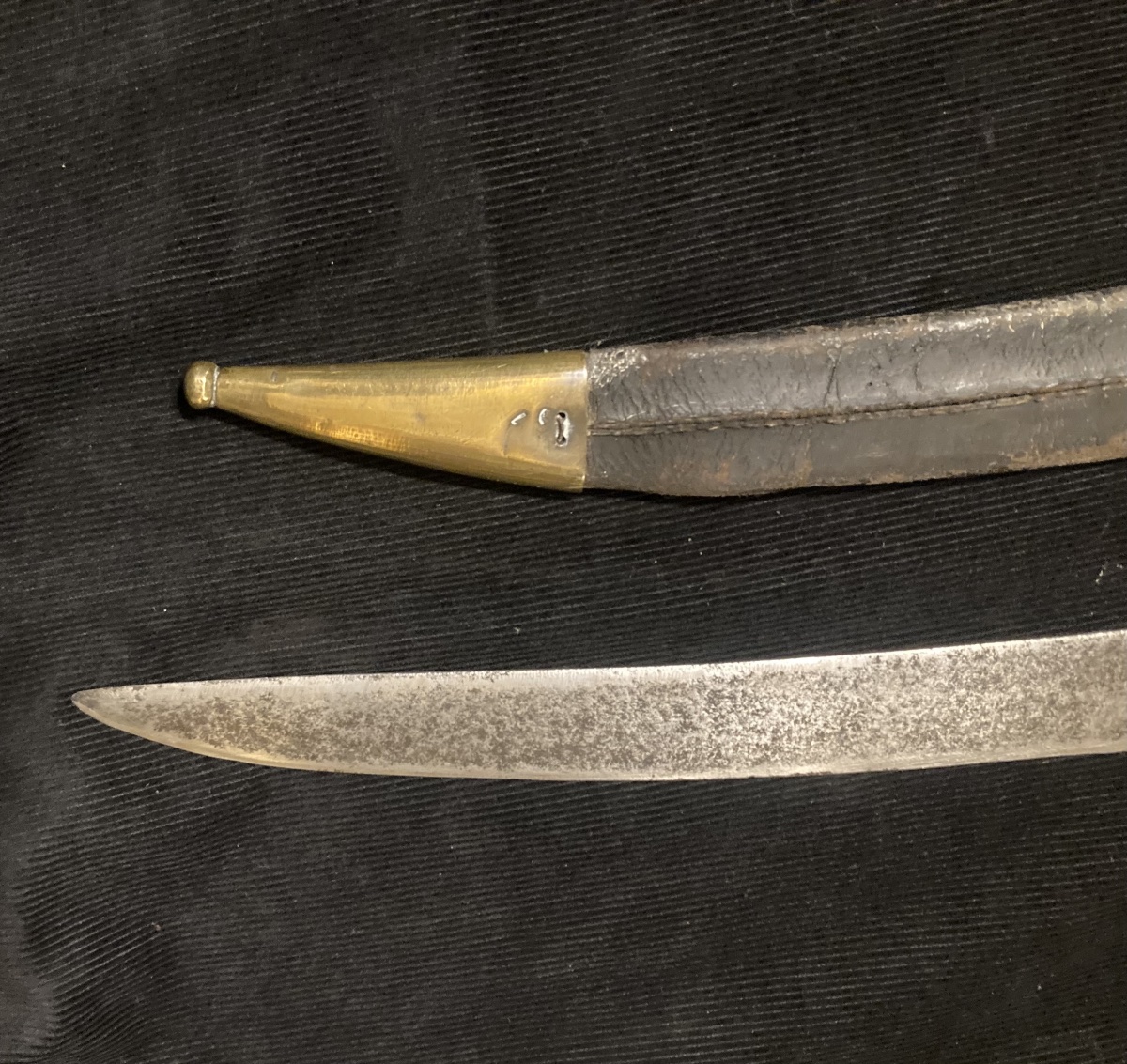 Sabre d’Infanterie dit « Briquet » modèle An IX . Premier Empire. France .  Très bon état. -photo-4