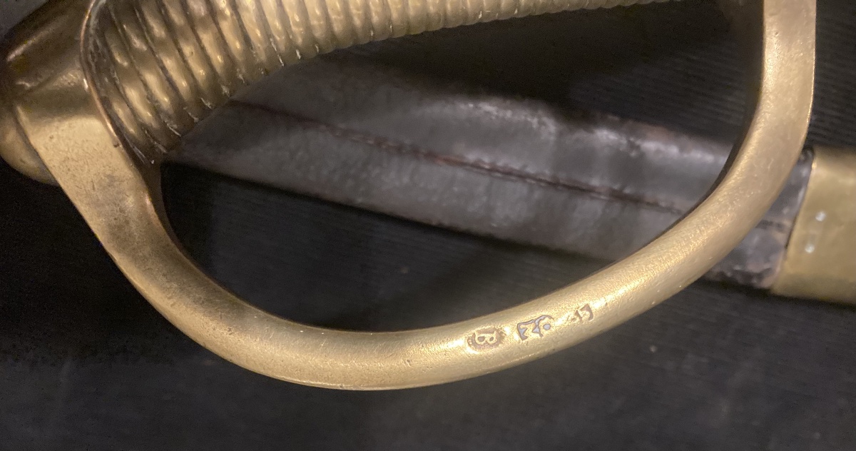 Sabre d’Infanterie dit « Briquet » modèle An IX . Premier Empire. France .  Très bon état. -photo-8