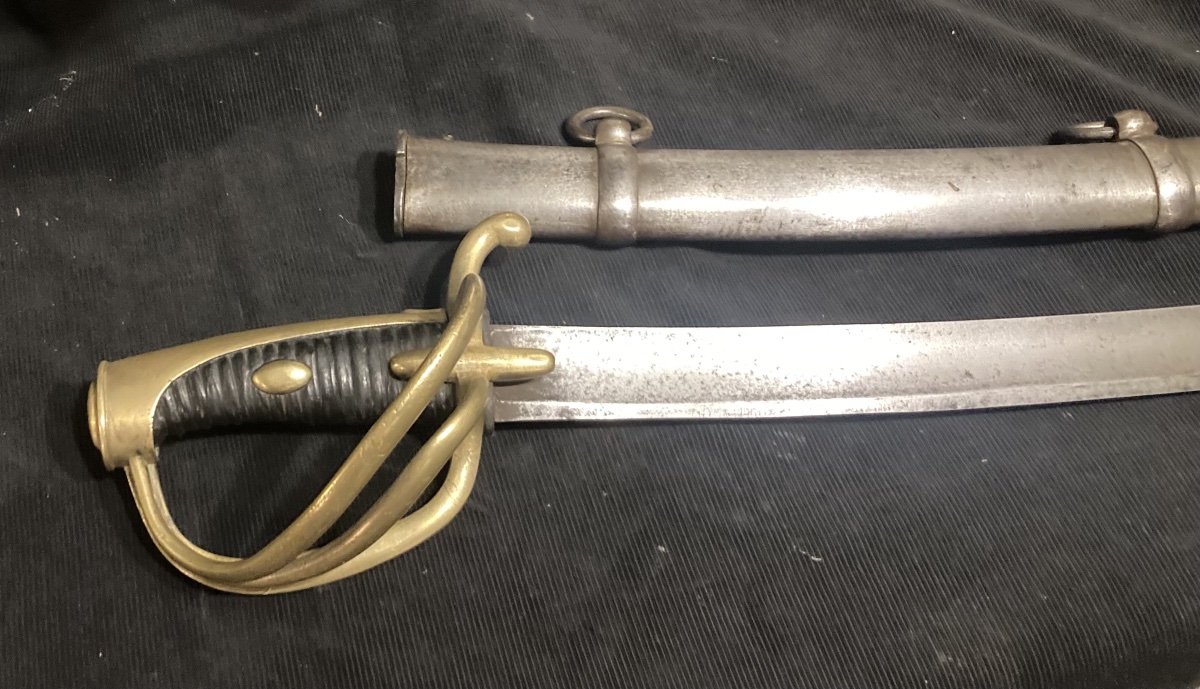 Light Cavalry Saber Made By The Versailles Armory, Year XI (1802) Model. First Empire.-photo-4
