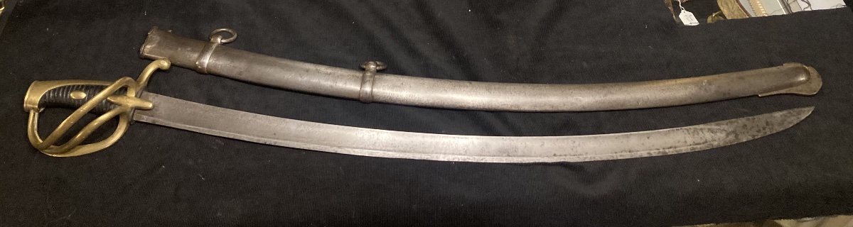 Light Cavalry Saber Made By The Versailles Armory, Year XI (1802) Model. First Empire.-photo-1