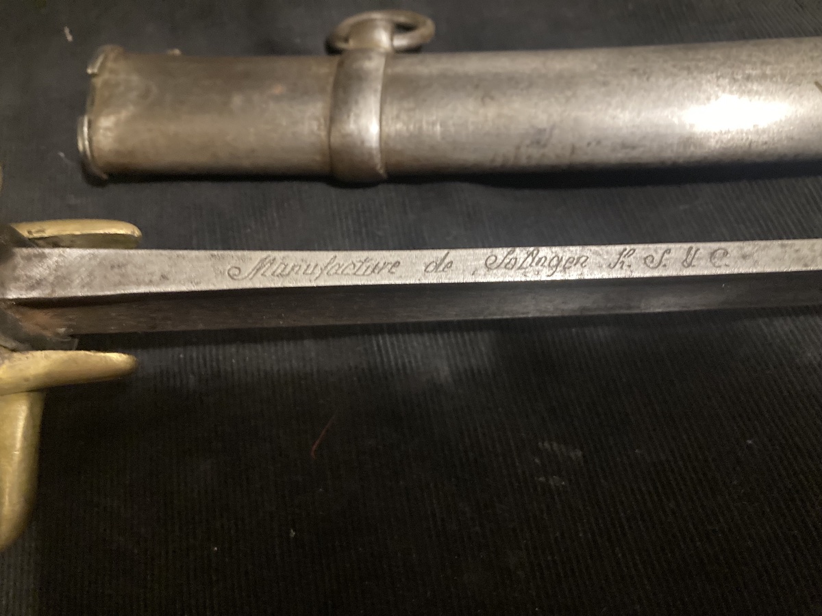 Light Cavalry Saber Made By The Versailles Armory, Year XI (1802) Model. First Empire.-photo-3
