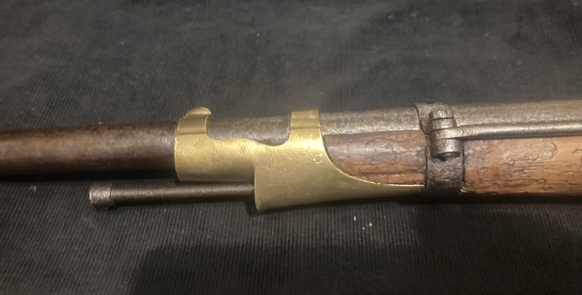 Mousqueton de Hussard, modèle 1786. Fin XVIIIe / Empire. Sorti d’une belle demeure du Sud Ouest-photo-6