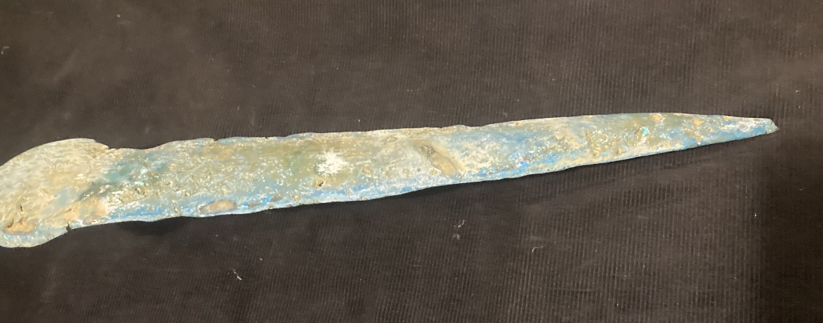 Bronze Dagger From The Bordeaux Region. France.-photo-3