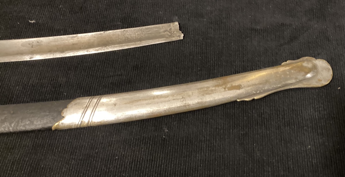Cavalry Officer's Saber Scabbard. First Empire. France.-photo-3