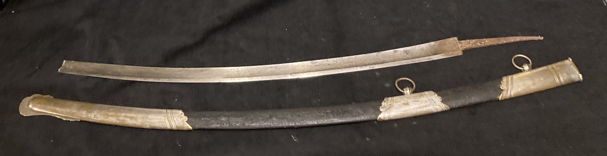 Cavalry Officer's Saber Scabbard. First Empire. France.-photo-4