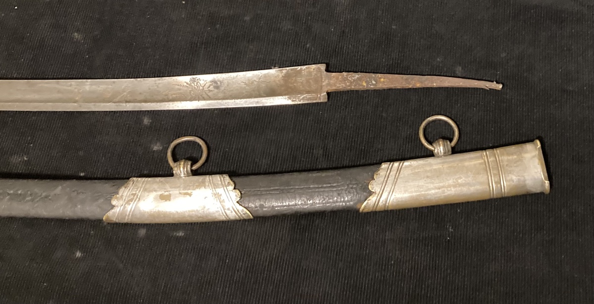 Cavalry Officer's Saber Scabbard. First Empire. France.-photo-1