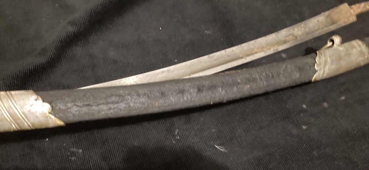 Cavalry Officer's Saber Scabbard. First Empire. France.-photo-3